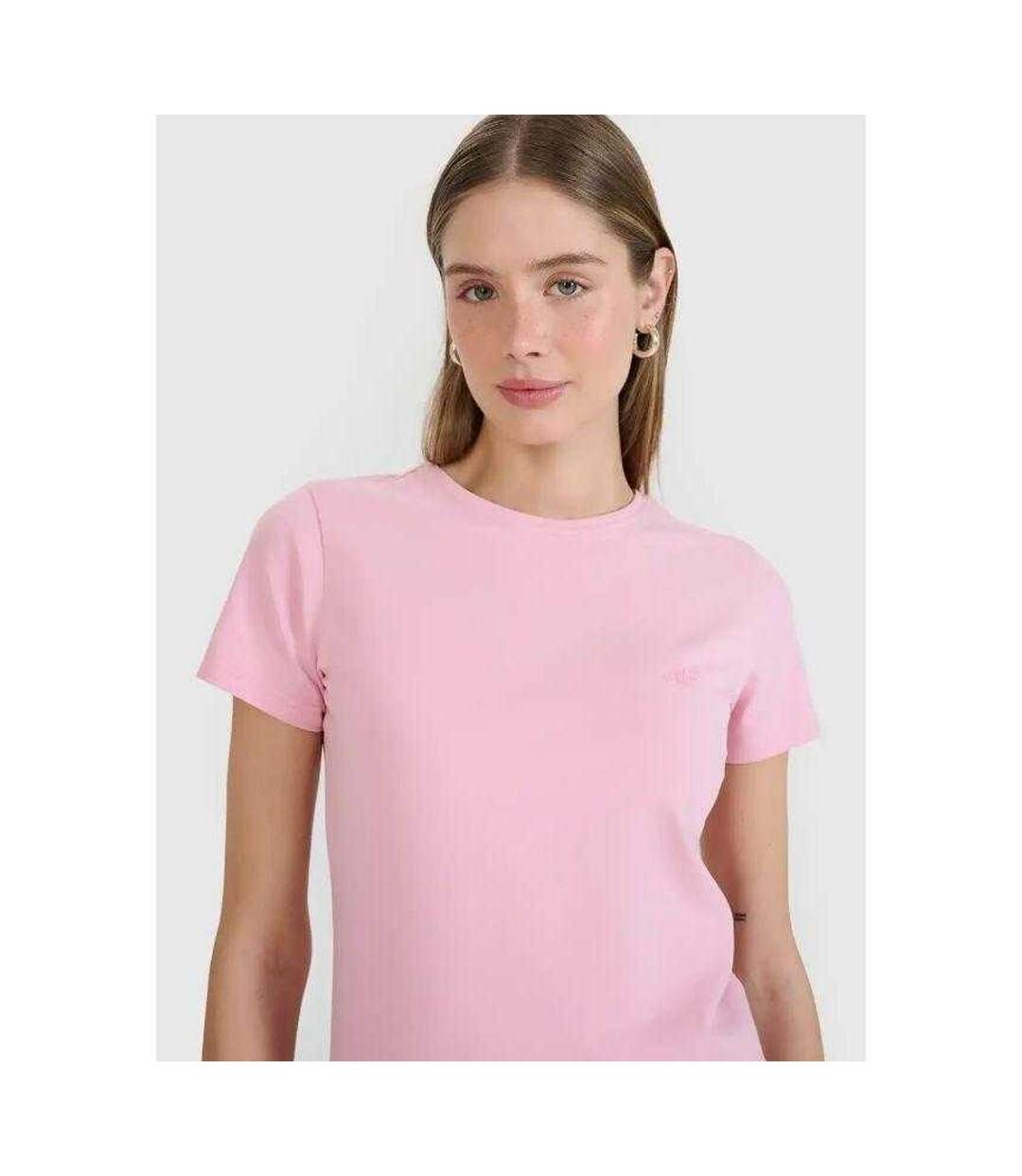 T-shirt Manches Courtes Femme Rose 4F-4