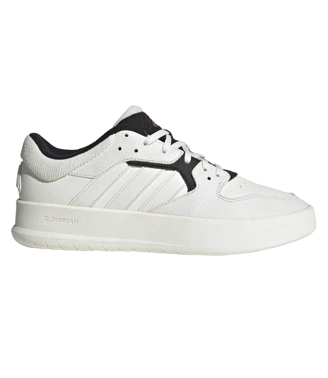 Chaussures Court Homme Blanc Orange Adidas-4
