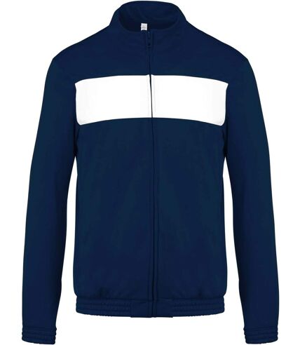 Veste survêtement sport PA347 - bleu marine - homme