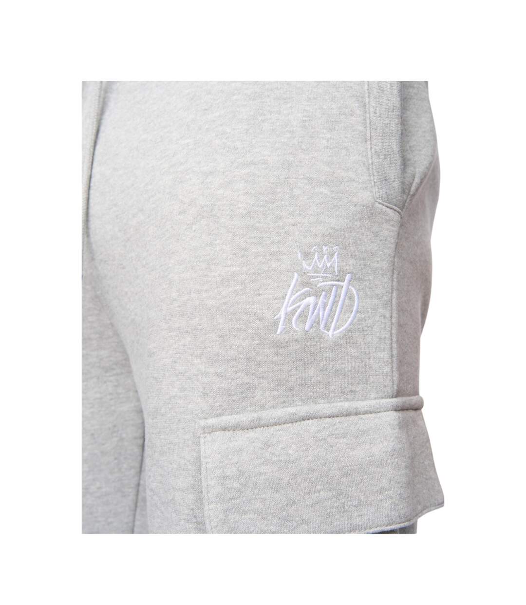 Pantalon De Jogging À Poches Crosby Homme Gris Chiné Kings Will Dream-4