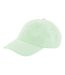 Casquette Motif/style 6 Panneaux Turquoise Pâle Pastel Beechfield-3