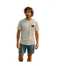 T-shirt Cali Homme Blanc Cassé Republic Of California-1