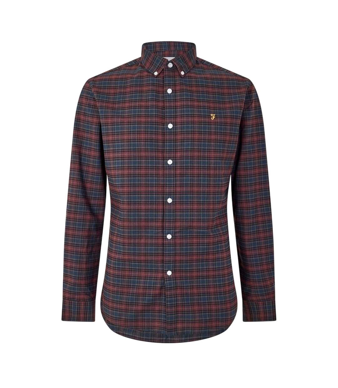 Chemise Carway Homme Rouge Farah-1