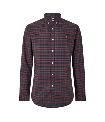Chemise Carway Homme Rouge Farah
