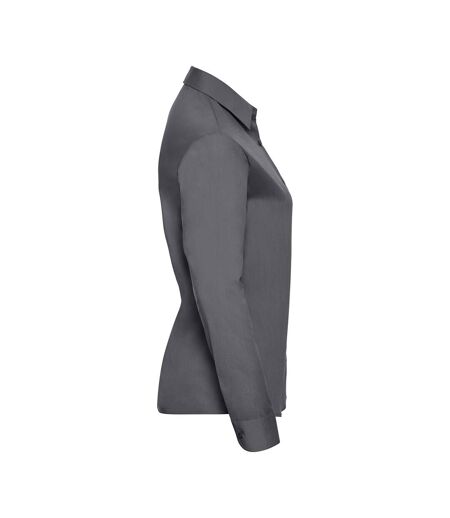 Chemisier Classic Femme Gris Foncé Russell Collection