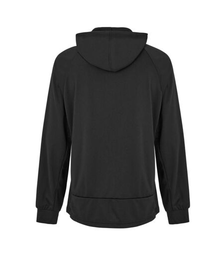 Mens Raglan Sweatshirt Jet Black Luke