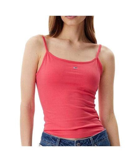 Top rose femme tommy jeans essential strap - l