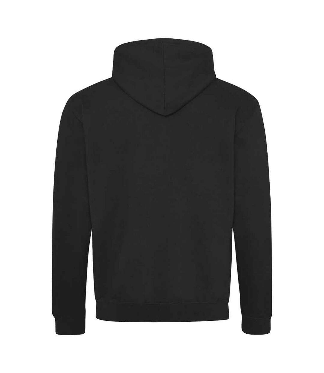 Sweat À Capuche Varsity Adulte Noir Vif Orange Vif Awdis-2