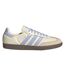 Womens/ladies Samba Og Leather Trainers Cream Adidas-4