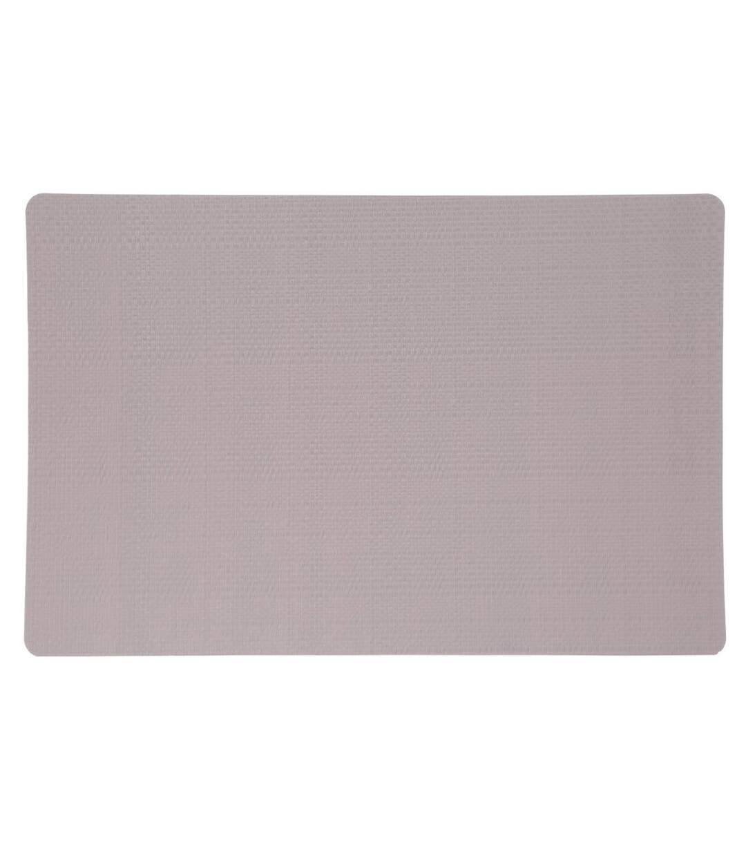 Set de Table Relief Natural 28x43cm Gris Clair-1