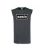 Amplified Mens Oasis Logo Tank Top (Charcoal) - UTGD1244