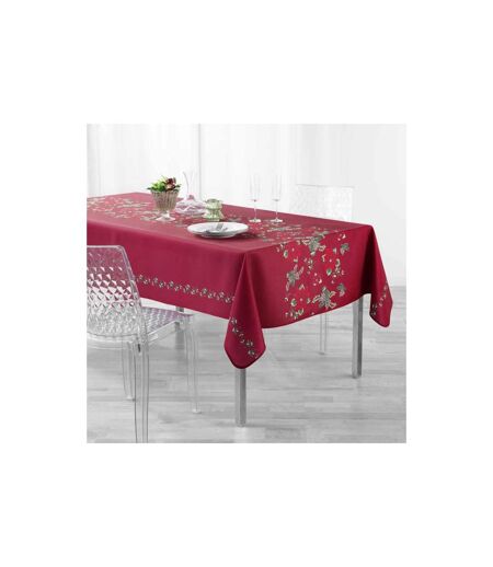 Nappe Imprimée Isadora 150x240cm Rouge