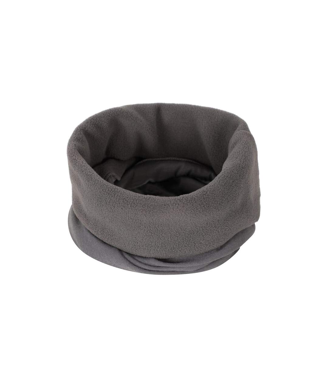 Unisex adult polar fleece snood one size grey Mountain Warehouse-3