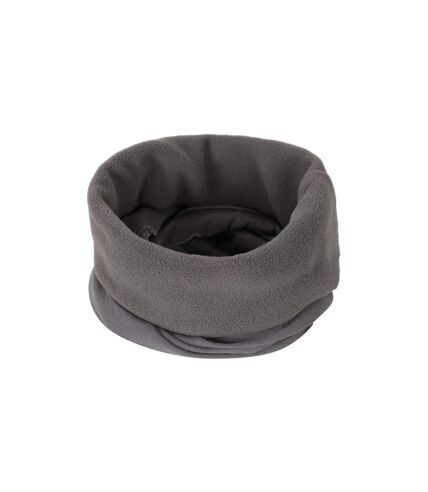 Unisex adult polar fleece snood one size grey Mountain Warehouse