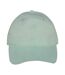 Unisex adult faded washed baseball cap brook green Native Spirit-1