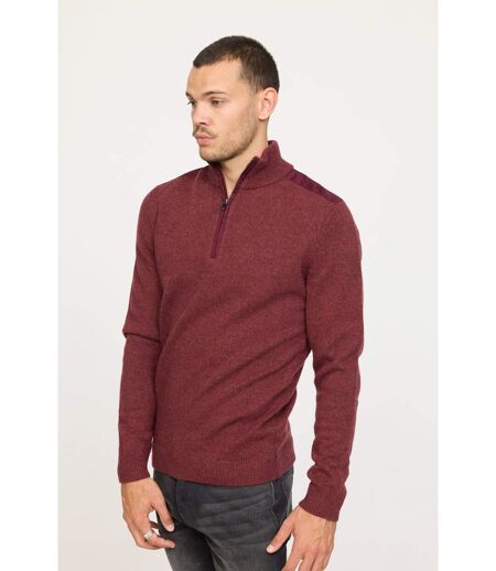 Pull Capara Bordeaux chiné