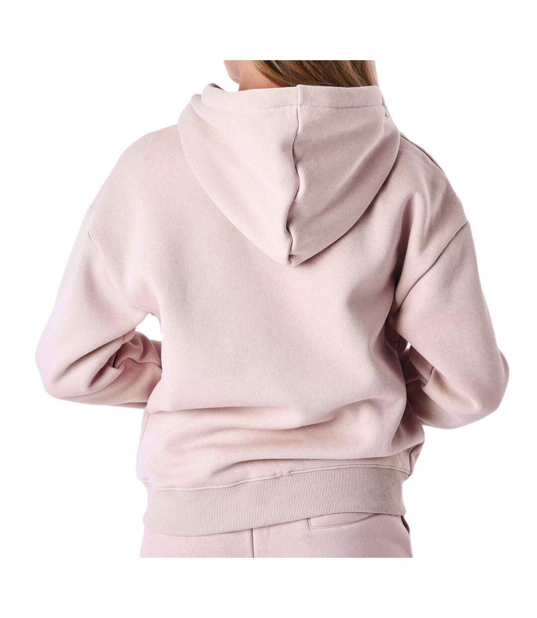 Sweat zippé rose femme project x paris basic full logo - m-2