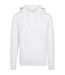 Sweat À Capuche Adulte Blanc Build Your Brand-1