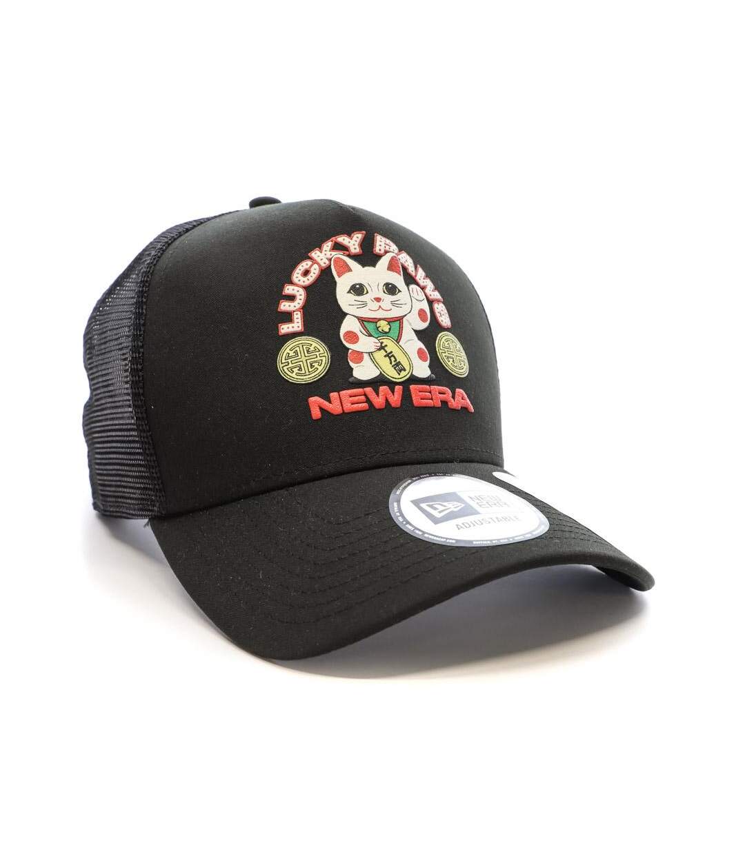 Casquette Noire Homme New Era Sign Trucker - OSFM-2