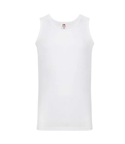 Mens Valueweight Athletic Vest Top White Fruit Of The Loom