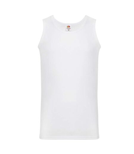 Mens Valueweight Athletic Vest Top White Fruit Of The Loom