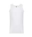 Mens Valueweight Athletic Vest Top White Fruit Of The Loom-1