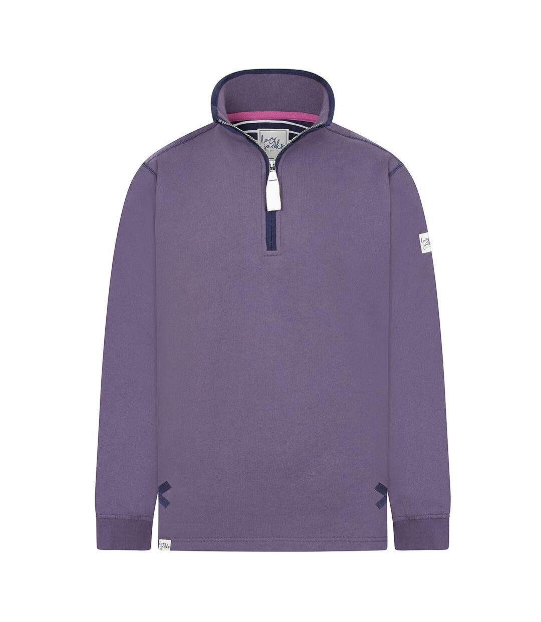 Sweat Femme Mauve Lazy Jacks-1