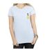 Disney Princess Womens/Ladies Snow White Chest Cotton T-Shirt (Sports Grey)