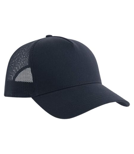 Rapper 5 Panel Cotton Sustainable Trucker Cap Navy Atlantis