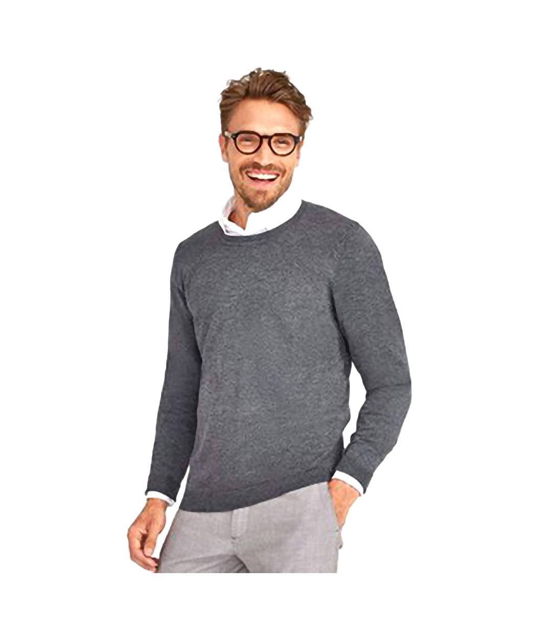 SOLS - Polo manches courtes PERFECT - Homme (Gris foncé chiné) - UTPC283