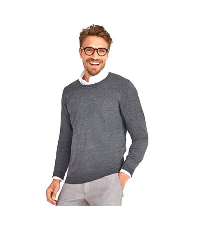 Polo Manches Courtes Perfect Homme Gris Foncé Chiné SOLS