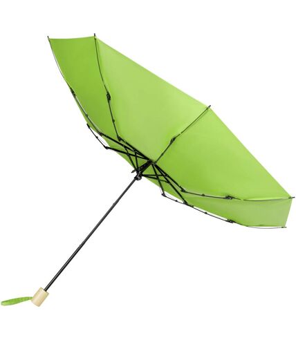 Birgit recycled folding umbrella one size lime green Avenue