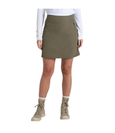 Jupe-short Pro Femme Vert Kaki Craghoppers