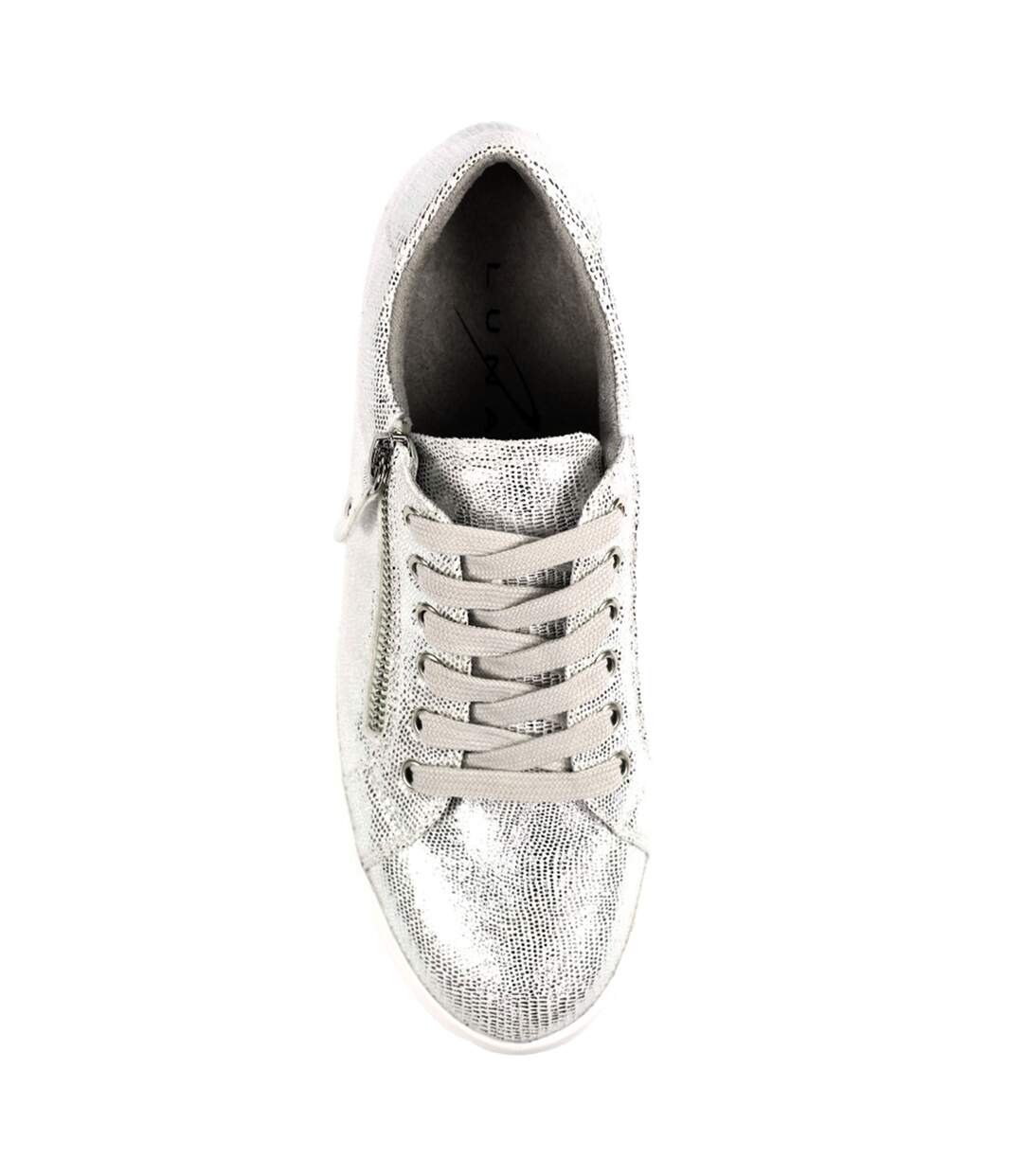 Baskets Femme Argenté Lunar-4