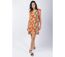 Robe coupe flatteuse ZOLA motif floral lumineux Coton Du Monde-4