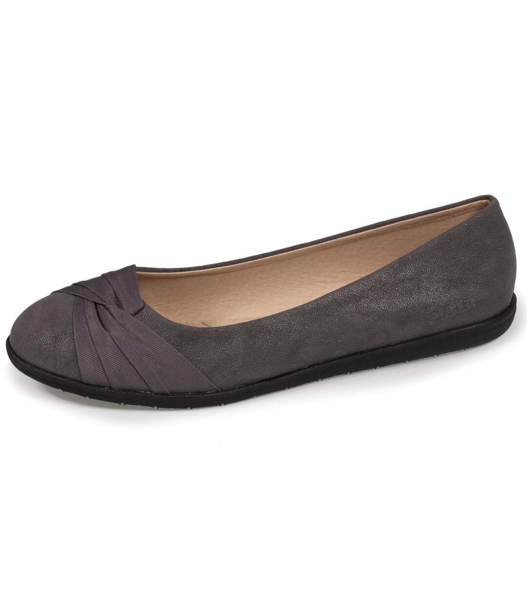 Isotoner Ballerines femme effet drapé-1