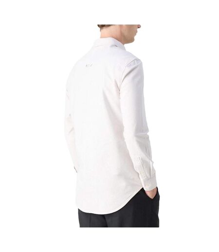 Chemise blanche homme tommy jeans slim stretch oxford - l