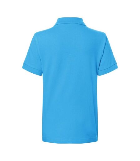 Polo Classic Enfant Turquoise Pâle James And Nicholson