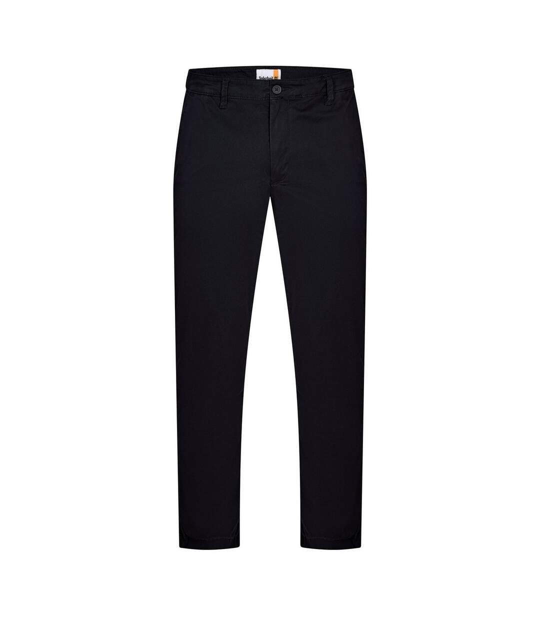 Mens Twill Straight Chinos Black Timberland-1