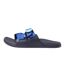 Claquettes Motif/style Ondulé Adulte Bleu Chaco-3