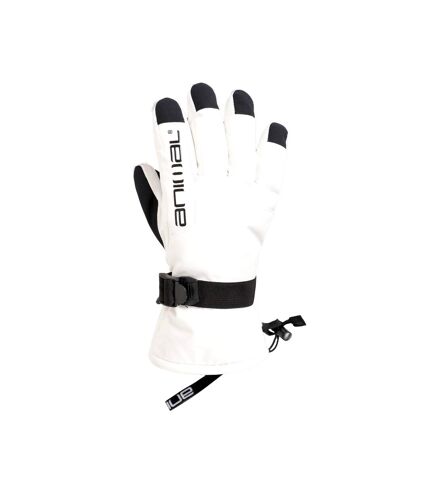 Animal Womens/Ladies Flow Ski Gloves (White)