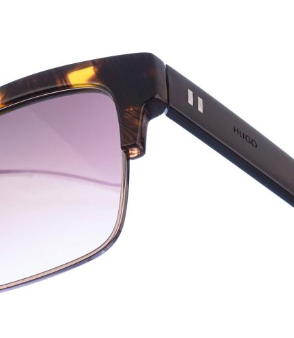 Acetate and metal sunglasses with rectangular shape 0118S men