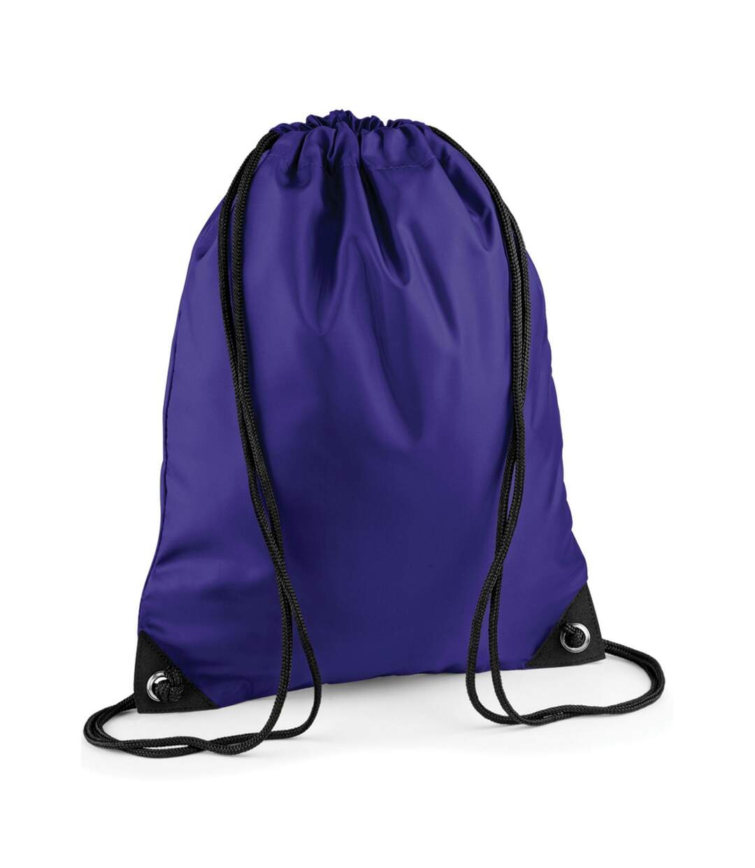 Sac À Cordon Premium Taille Unique Violet Bagbase-1