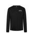 T-Shirt noir homme converse long-1