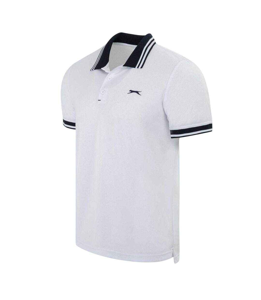 Polo Homme Blanc Slazenger-3