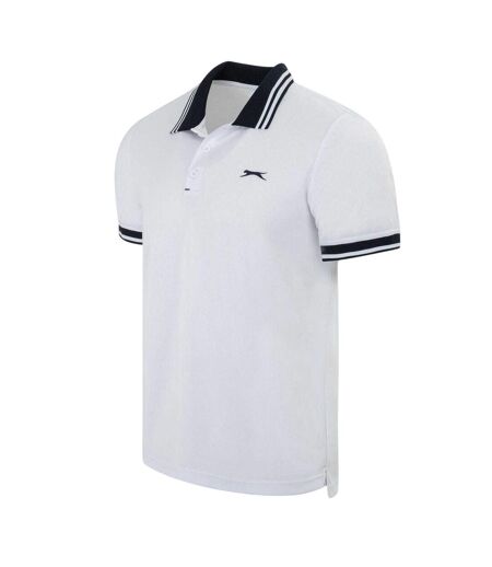 Polo Homme Blanc Slazenger