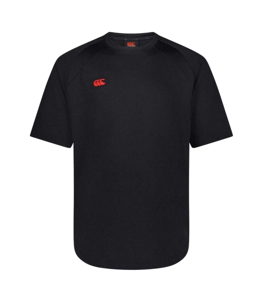 Mens Everest Breathable T-shirt Black Canterbury-2