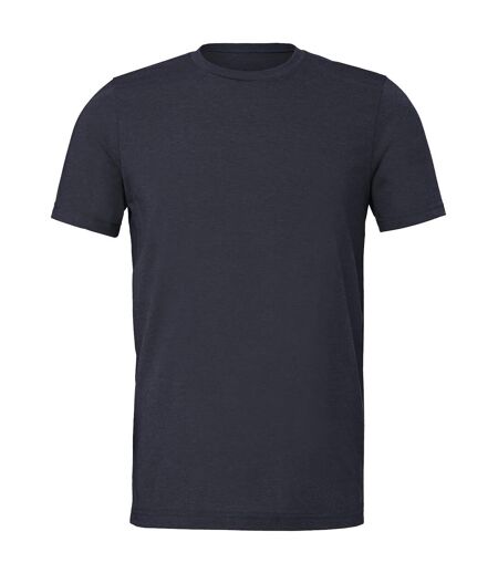 Bella + Canvas Unisex Sueded Tee (Heather Navy) - UTRW7321