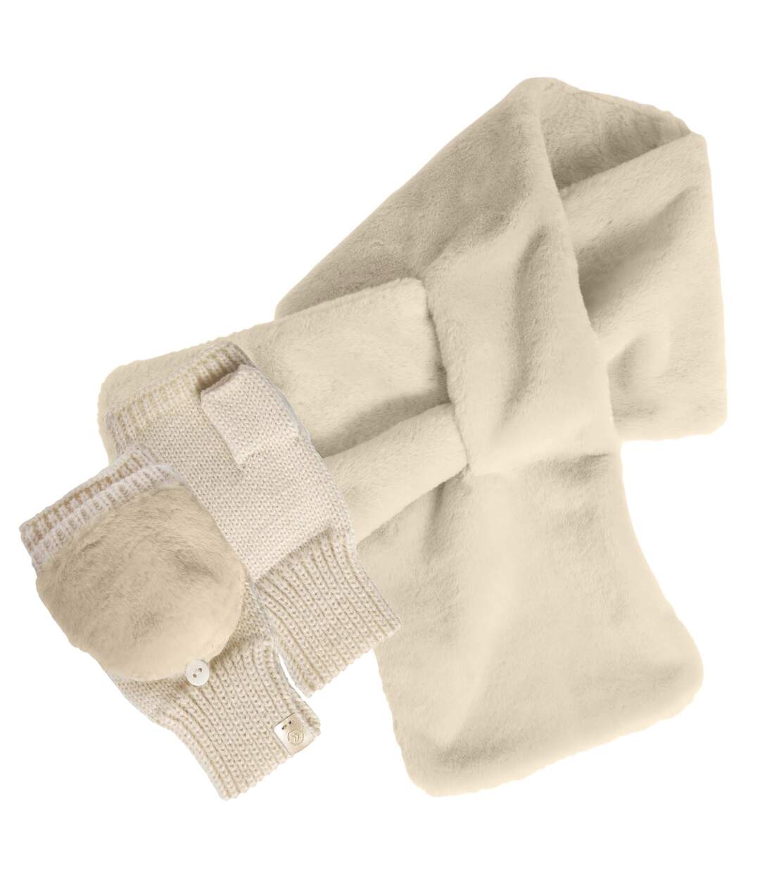 Isotoner Echarpe femme fausse fourrure-2