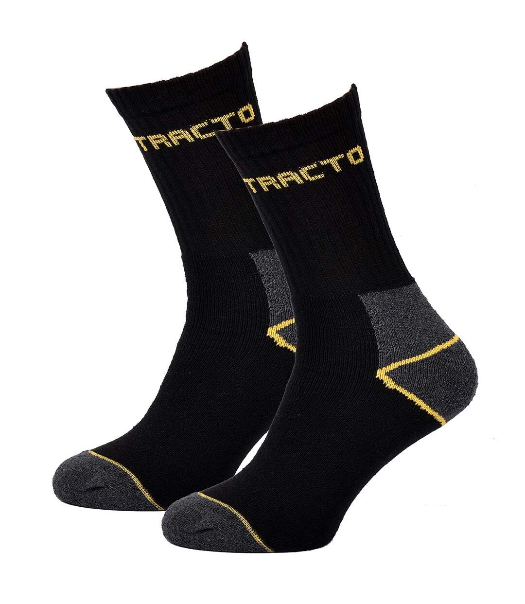 Chaussettes de Travail TRACTO pour Homme Résistance et Qualité Pro Pack de 12 Paires 2004